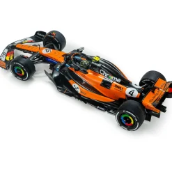 2025 F1 McLaren MCL39 Orange L.Norris #4 - GP Monaco 1:18 Scale Diecast Model Car by Solido