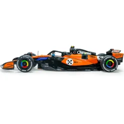 2025 F1 McLaren MCL39 Orange L.Norris #4 - GP Monaco 1:18 Scale Diecast Model Car by Solido