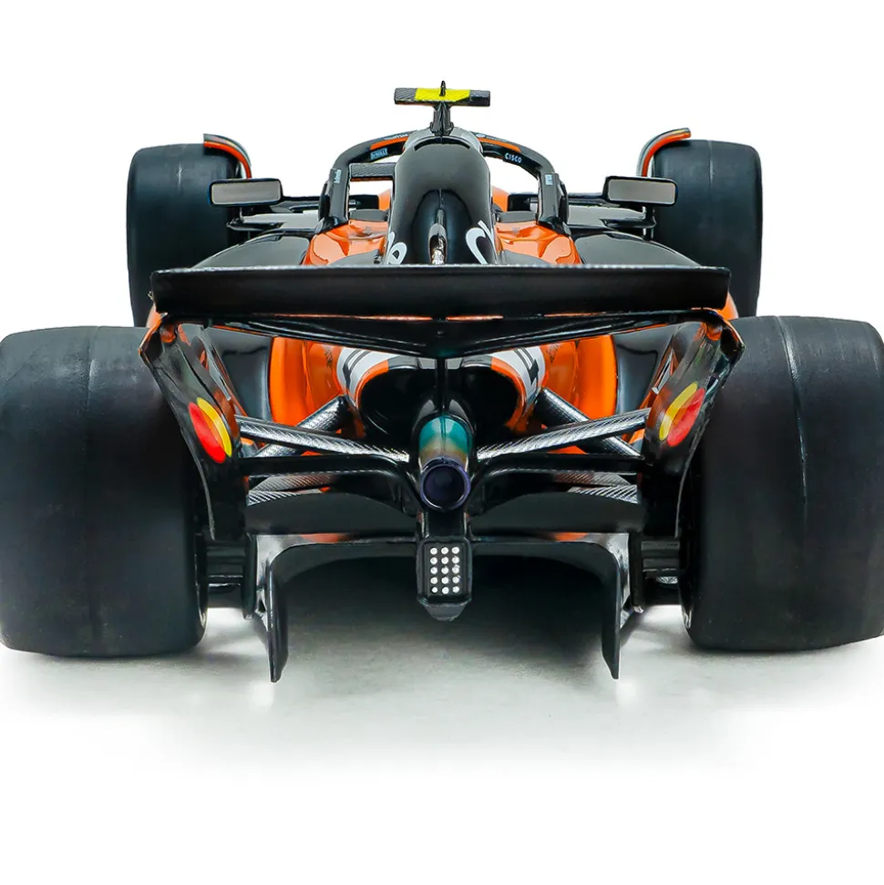 2025 F1 McLaren MCL39 Orange L.Norris #4 - GP Monaco 1:18 Scale Diecast Model Car by Solido