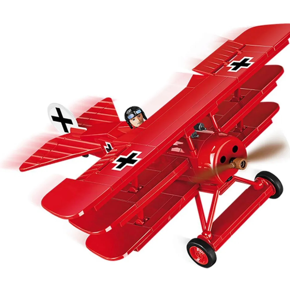 Fokker DR. 1 Red Baron Building Brick Set 1:32 Scale by Cobi Toys