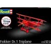 Fokker DR.1 Triplane Complete Model Kit 1:72 Scale Plastic Model Kit by Revell