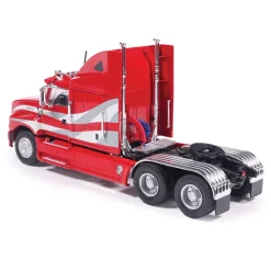 1980 Ford Aeromax - Burgundy And Gray 1:64 Scale Diecast Model Truck by IXO Models