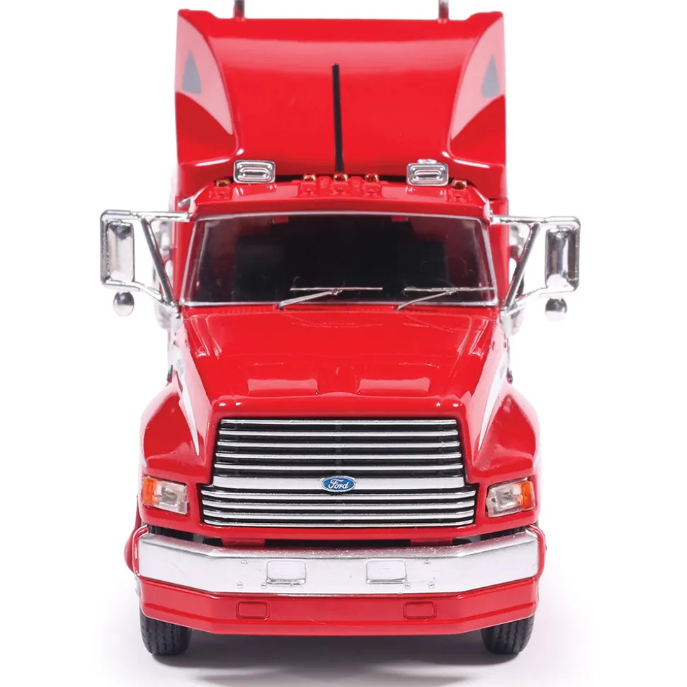 1980 Ford Aeromax - Burgundy And Gray 1:64 Scale Diecast Model Truck by IXO Models