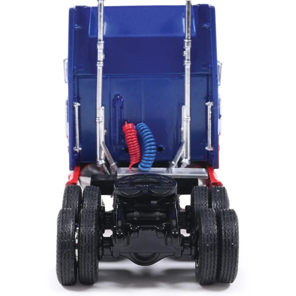 1990 Ford Aeromax - Red & Blue 1:64 Scale Diecast Model Truck by IXO Models