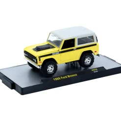 1969 Ford Bronco - Boss Bronco 1:64 Scale Diecast Model Truck by M2 Machines