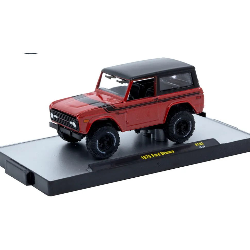 1976 Ford Bronco - Copper 1:64 Scale Diecast Model Truck by M2 Machines