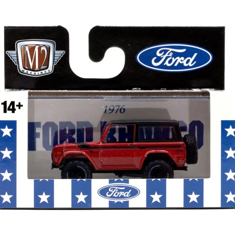 1976 Ford Bronco - Copper 1:64 Scale Diecast Model Truck by M2 Machines