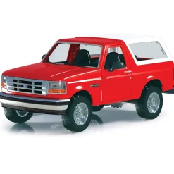1993 Ford Bronco - Red 1:24 Scale Diecast Model Truck by Motormax