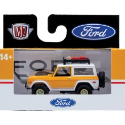 1971 Ford Bronco - Yellow 1:64 Scale Diecast Model Truck by M2 Machines