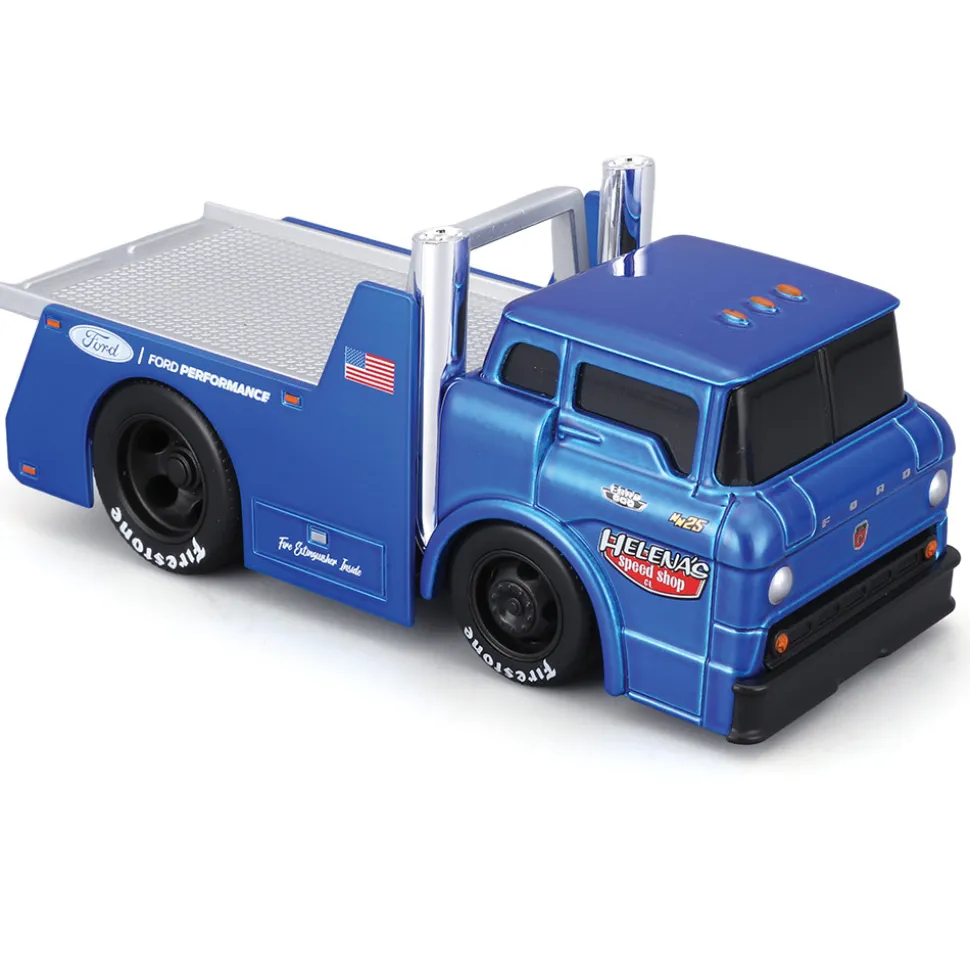 1966 Ford C600 Flatbed & 1969 Mustang GT - Muscle Transports 1:64 Scale by Muscle Machines