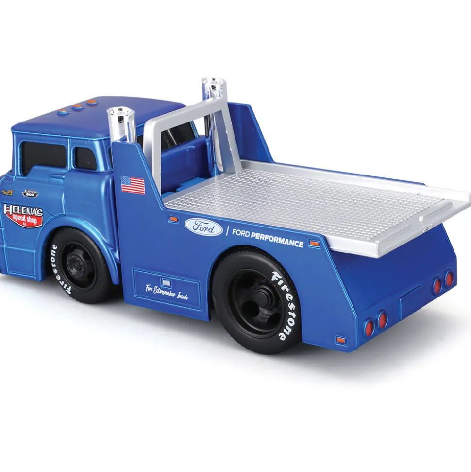 1966 Ford C600 Flatbed & 1969 Mustang GT - Muscle Transports 1:64 Scale by Muscle Machines