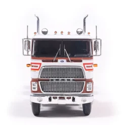 1976 Ford CL 9000 - Brown And Red 1:64 Scale Diecast Model Truck by IXO Models