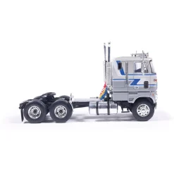 Ford COE 9000 - Blue And Silver 1:64 Scale Diecast Model Truck by IXO Models