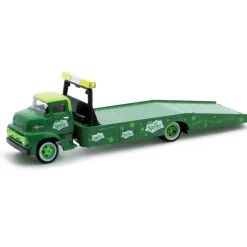 1956 Ford COE Ramp Truck & 1932 Ford Deuce Coupe - Sprite 1:64 Scale Diecast Model Truck by M2 Machines