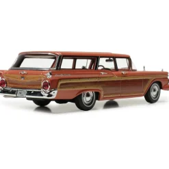 1959 Ford Country Squire - Rose 1:43 Scale Cast Resin Model Car by Goldvarg Collection