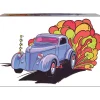 1936 Ford Coupe Gasser 1:25 Scale Plastic Model Kit by AMT