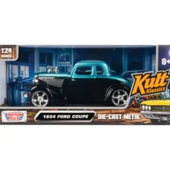 1934 Ford Coupe - Kult Klassics 1:24 Scale Diecast Model Car by Motormax