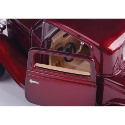 1932 Ford Coupe - Metallic Red 1:24 Scale Diecast Model Car by Motormax