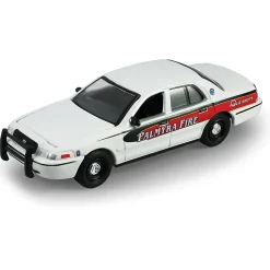 2011 Ford Crown Victoria - Palmyra, Pennsylvania Fire Department 1:64 Scale Diecast Model Car by Greenlight