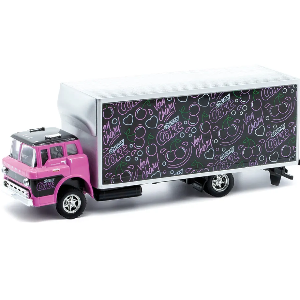 1966 Ford C-950 Truck & 1965 Ford Mustang 2+2 1:64 Scale Diecast Model Truck by M2 Machines