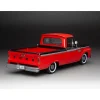 1965 Ford F-100 Custom Cab Pickup - Red & Black 1:18 Scale Diecast Model Truck by Sunstar