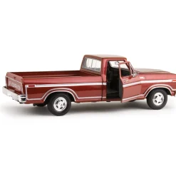 1979 Ford F-150 Custom Pickup - Brown 1:24 Scale Diecast Model by Motormax
