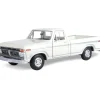 1977 Ford F-150 Custom Pickup - White 1:24 Scale Diecast Model Truck by Motormax