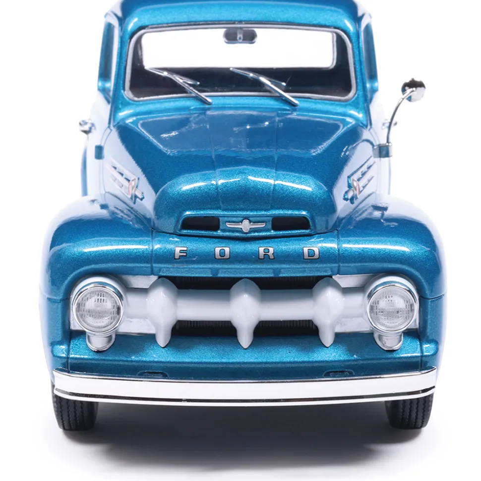 1952 Ford F1 - Light Blue 1:24 Scale Diecast Model Truck by IXO Models