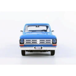 1972 Ford F-100 Pickup - Blue 1:24 Scale Diecast Model Truck by Motormax