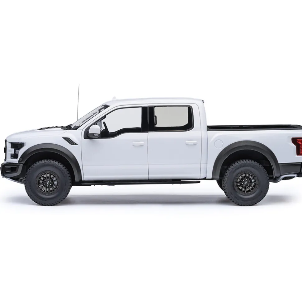 2019 Ford F-150 Raptor Supercrew - Oxford White 1:18 Scale Diecast & Composite Model Truck by AutoArt