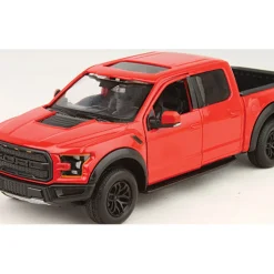 2017 Ford F-150 Raptor SuperCrew - red 1:27 Scale Diecast Model by Motormax