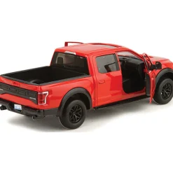 2017 Ford F-150 Raptor SuperCrew - red 1:27 Scale Diecast Model by Motormax