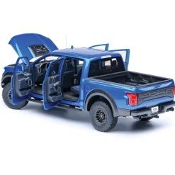 2019 Ford F-150 Raptor Supercrew - Velocity Blue 1:18 Scale Diecast Model Car by AutoArt