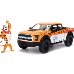 2017 Ford F-150 Raptor with Tony The Tiger Frosted Flakes Figure 1:24 Scale Diecast Model Truck by Jada Toys