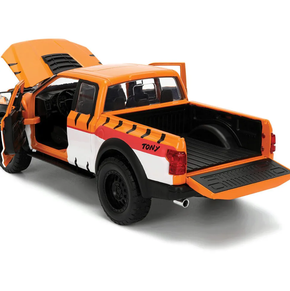 2017 Ford F-150 Raptor with Tony The Tiger Frosted Flakes Figure 1:24 Scale Diecast Model Truck by Jada Toys