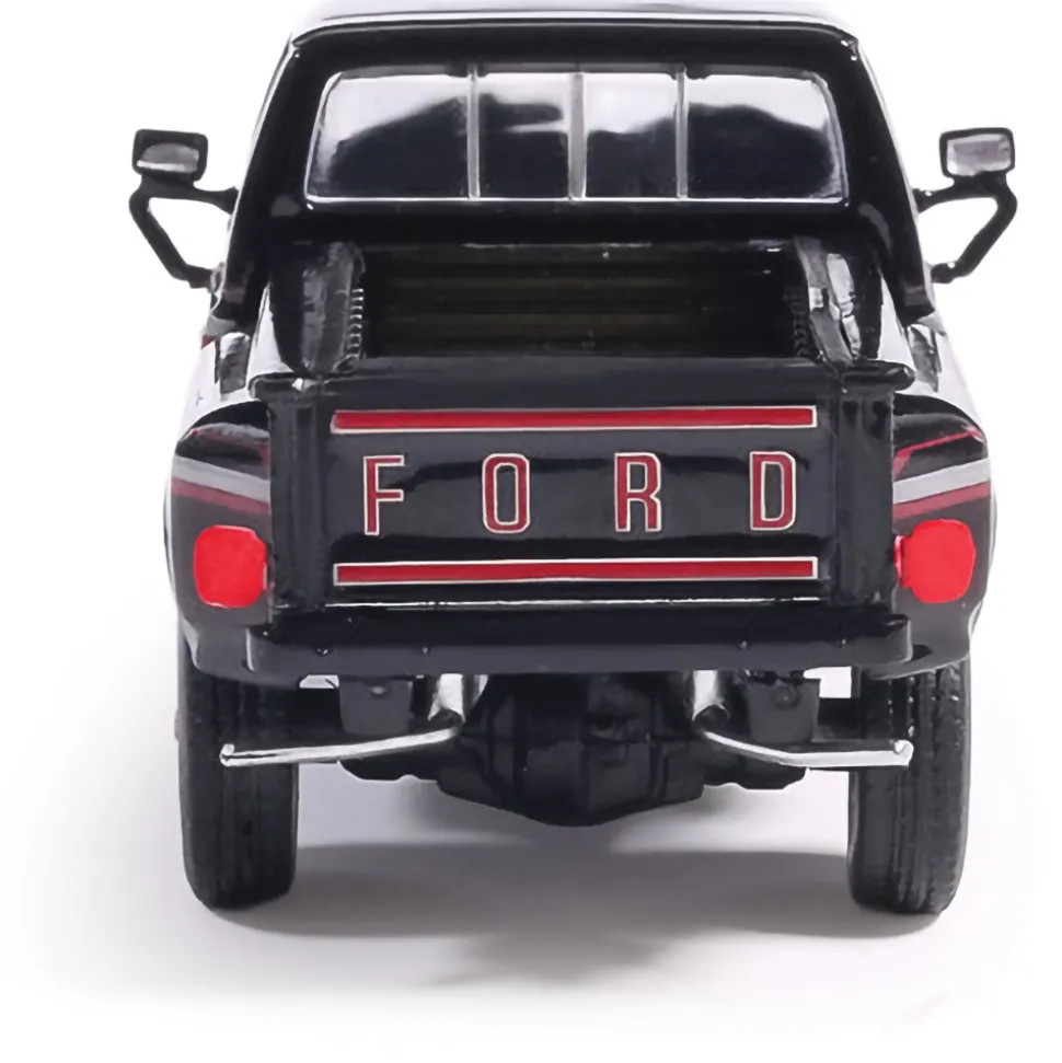 1983 Ford F-150 XLS Flareside 4X4 - Raven Black 1:64 Scale Diecast Model Truck by IXO Models
