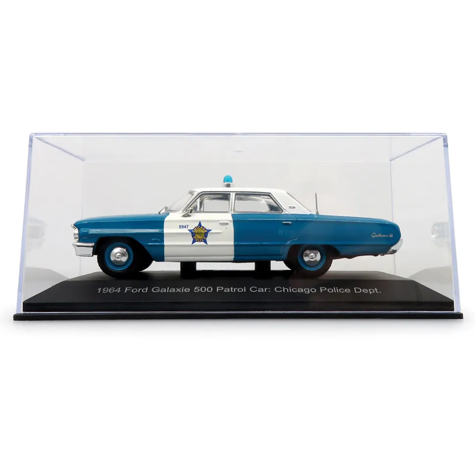 1964 Ford Galaxie 500 - Chicago Police Department 1:43 Scale Diecast Model Car by Iconic Replicas