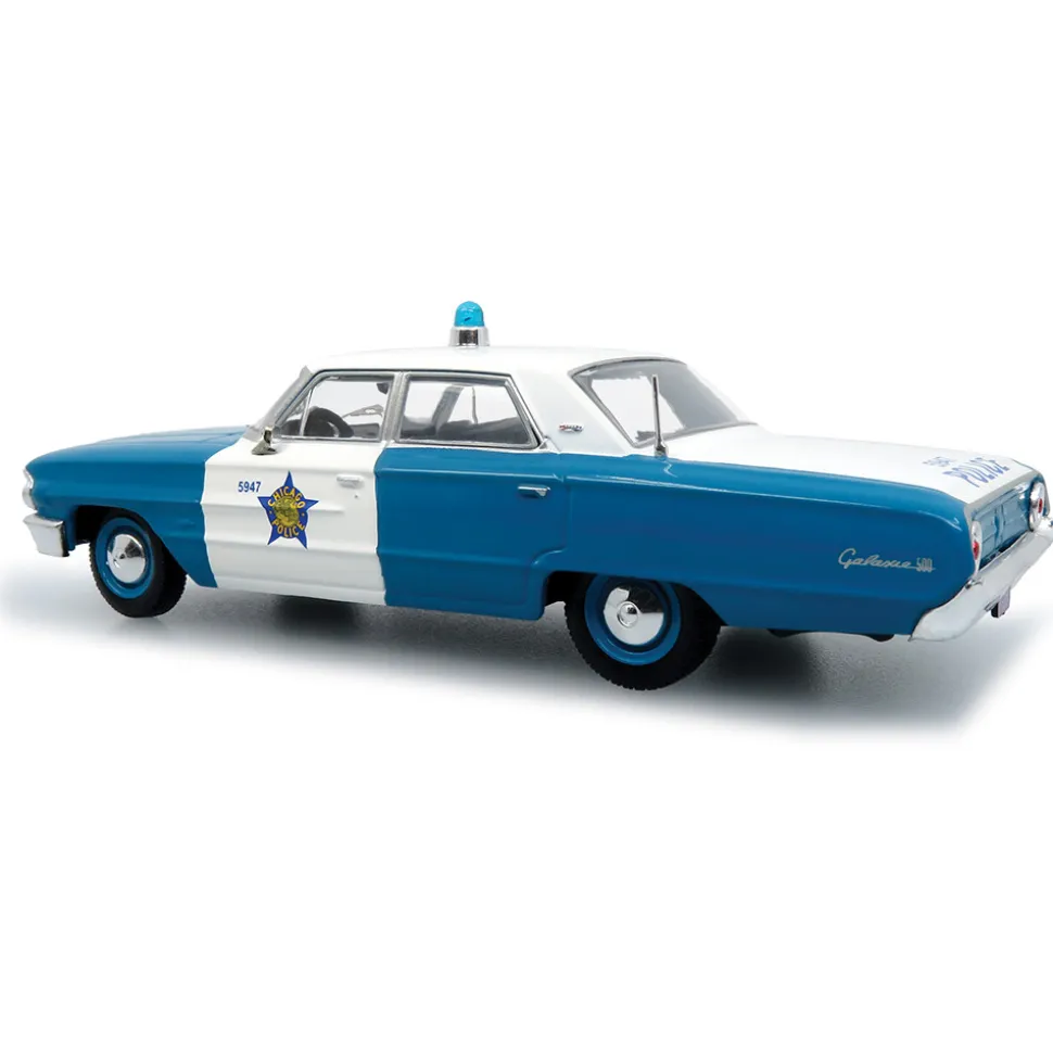 1964 Ford Galaxie 500 - Chicago Police Department 1:43 Scale Diecast Model Car by Iconic Replicas
