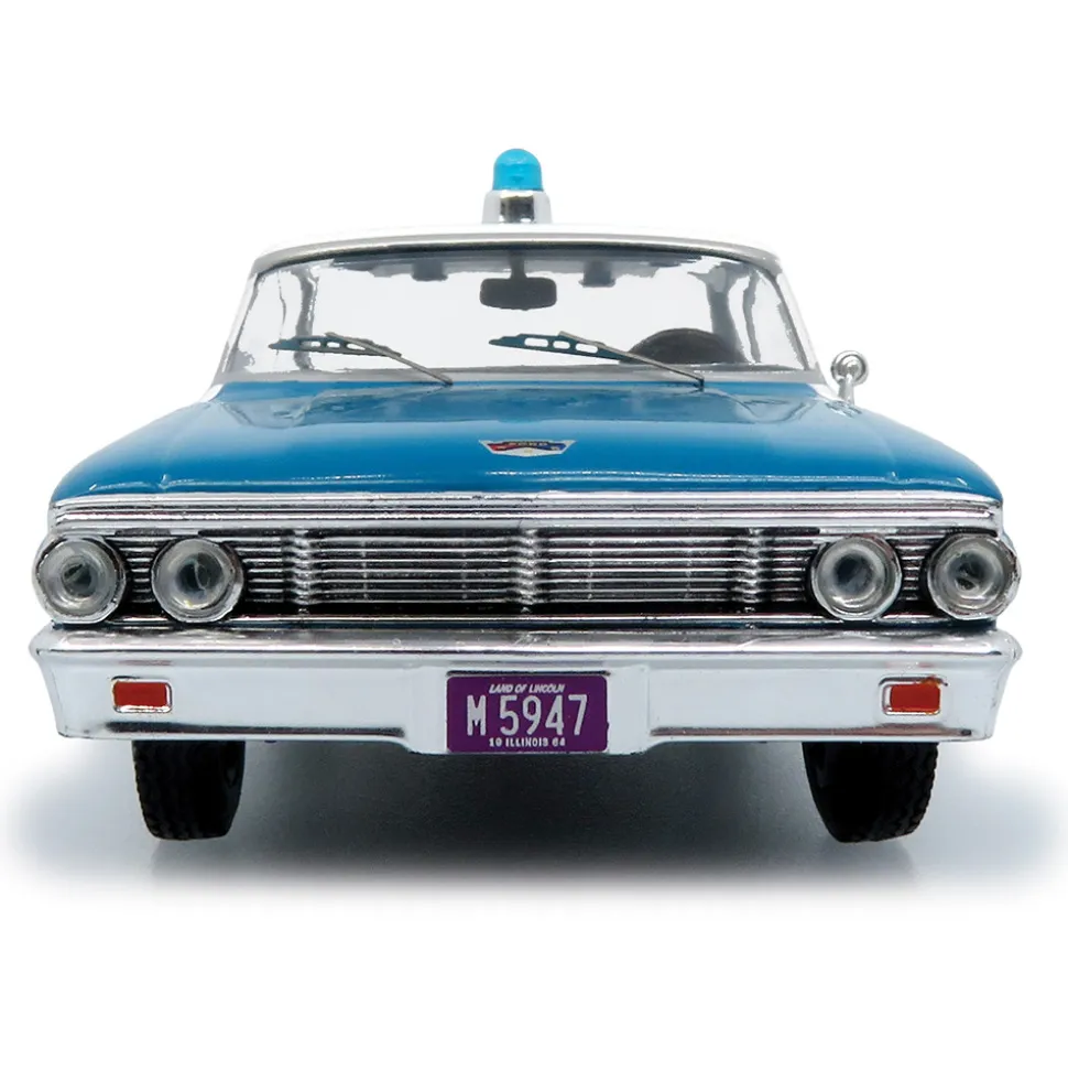 1964 Ford Galaxie 500 - Chicago Police Department 1:43 Scale Diecast Model Car by Iconic Replicas