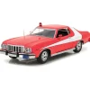 1976 Ford Gran Torino - Red 1:24 Scale Diecast Model Car by Greenlight
