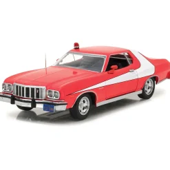 1976 Ford Gran Torino - Red 1:24 Scale Diecast Model Car by Greenlight