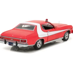 1976 Ford Gran Torino - Red 1:24 Scale Diecast Model Car by Greenlight