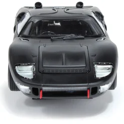 1966 Ford GT40 Custom Matt-Black 1:18 Scale Diecast Model Car by Shelby Collectibles