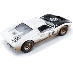 1966 Ford GT40 #98 Daytona 24 Hours - After Race 1:18 Scale Diecast Model Car by Shelby Collectibles