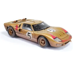 1966 Ford GT40 - LeMans #5 After Race 1:18 Scale Diecast Model Car by Shelby Collectibles