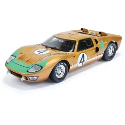 1966 Ford GT40 #4 Le Mans 24 Hours 1:18 Scale Diecast Model Car by Shelby Collectibles