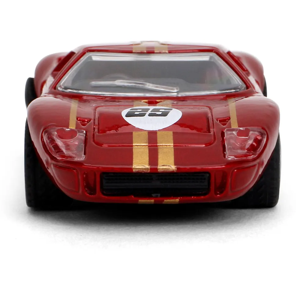 1965 Ford GT40 Mk1 - Red #25 1:64 Scale Diecast Model Car by Majorette