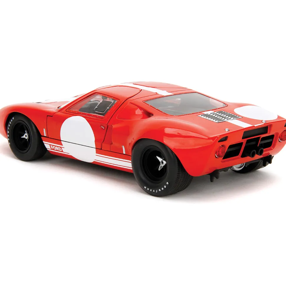1968 Ford GT40 Mk1 - Red 1:18 Scale Diecast Model Car by Pink Slips