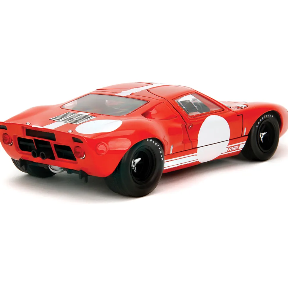 1968 Ford GT40 Mk1 - Red 1:18 Scale Diecast Model Car by Pink Slips