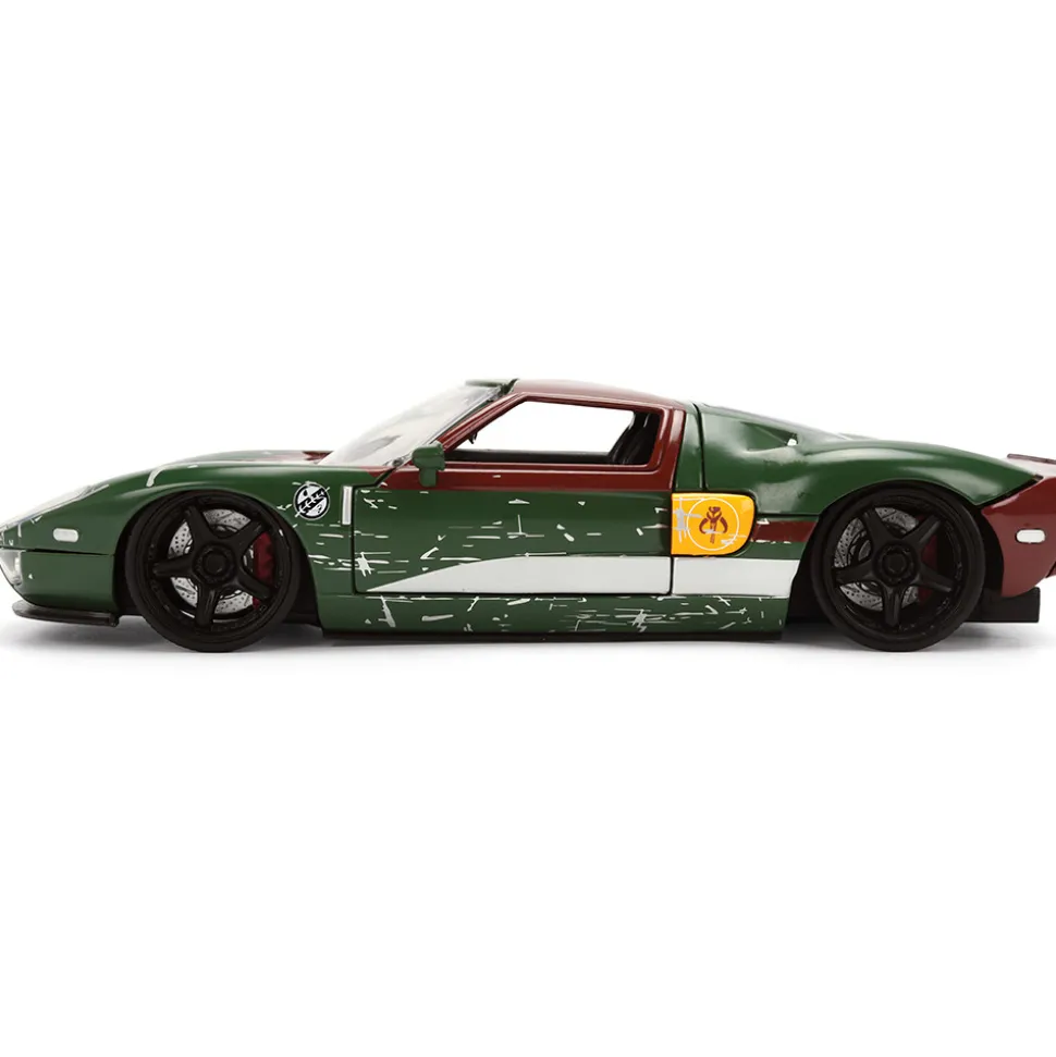 2005 Ford GT - Star Wars Boba Fett 1:24 Scale Diecast Model Car by Jada Toys